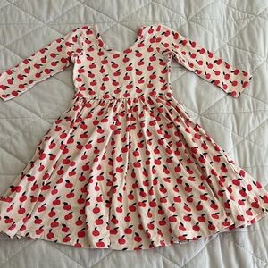Alice + Ames The Ballet Dress in Apples - girls size 5